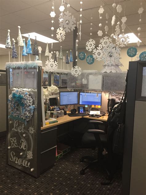 office christmas decorations ideas